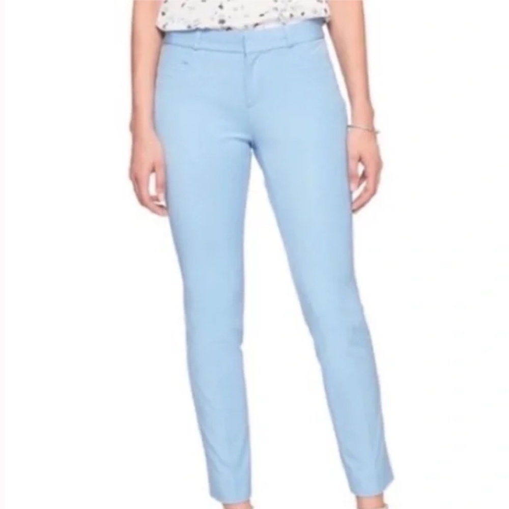 Banana Republic Factory Petite Light Blue Pant
